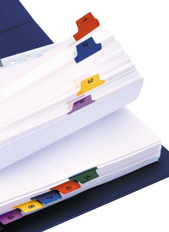 Esselte Register – für A4, Karton, 1–31, 31-teilig, mehrfarbig, 11-fach