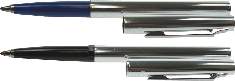 Pentel Rolling Writer – Tintenroller, mit Kappe, 0,8 mm, schwarz