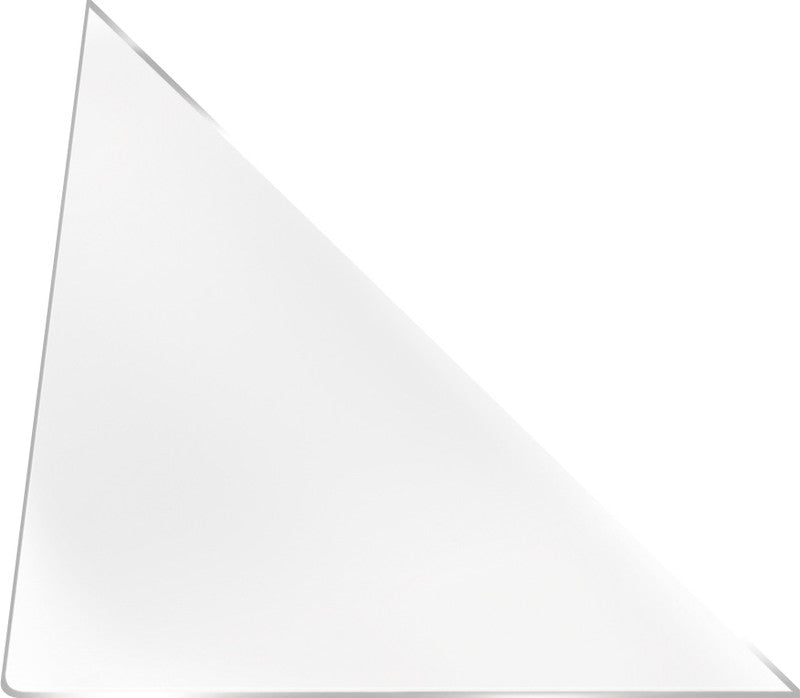 Djois Dreiecktaschen Sichtmappe 170×170 mm – 100er-Pack, transparent, Polypropylen, glänzend, 220 µm