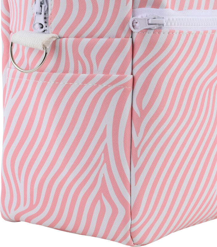 Estia Lunchtasche – isoliert, mit Reissverschluss – 200 × 270 × 140 mm – mehrfarbig, Baumwolle – Soft Ripple