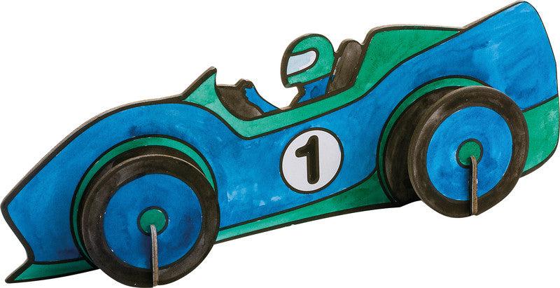 Folia Steckfiguren, Karton, Weiss, 20 × 31,5 cm, 1'300 g/m², 4 Stk., Fahrzeuge, Recyclingfähig