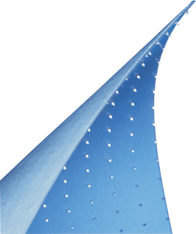 Hetzel Bodenschutzmatte – 90 × 120 × 0,3 cm, transparent, Kunststoff
