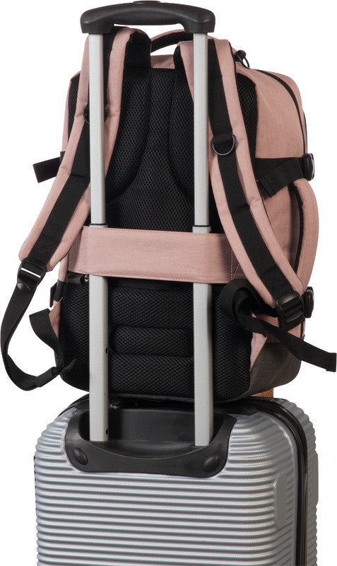 Bestway Notebook-Rucksack – für 14"-Notebook, 20 l, Kunststoff, Rosa