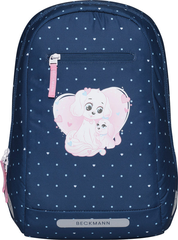 Beckmann Classic – Sportrucksack – 12 l, rPET (recyceltes PET), Pet Friends Blue, reflektierend