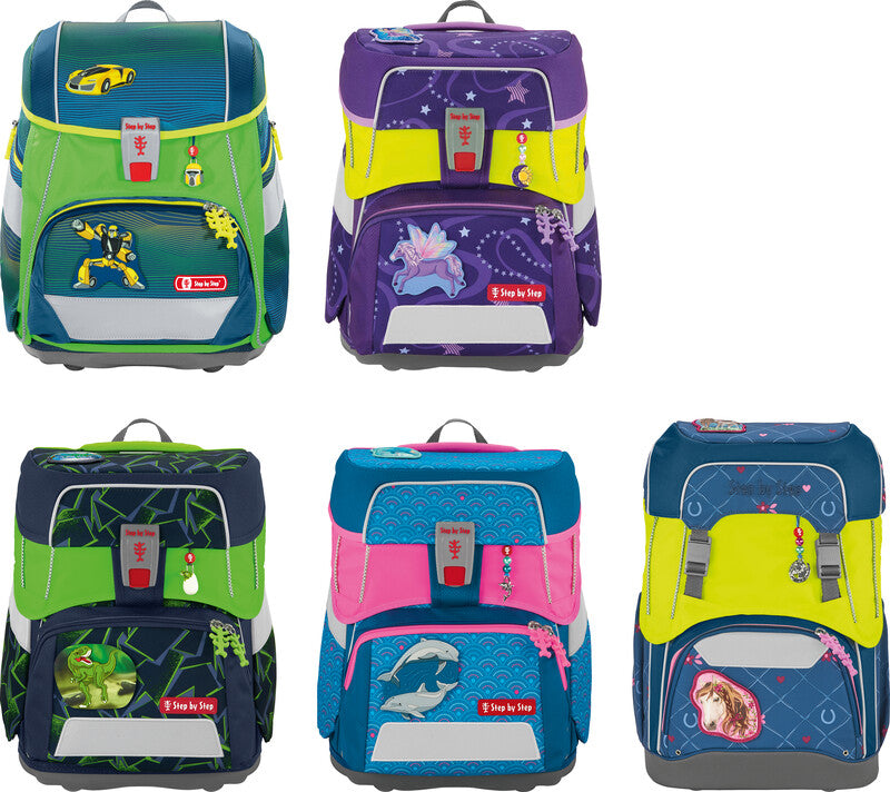 Step by Step Sicherheits-Set für Rucksack – reflektierend, mit LED – für CLOUD – Gelb
