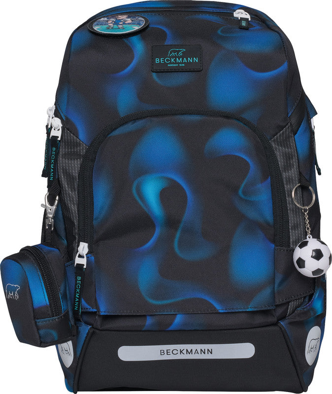 Beckmann Schulrucksack Active Air Flx – 6-teilig – Magic League – 26,0×39,0×22,0 cm – Recycelte Materialien