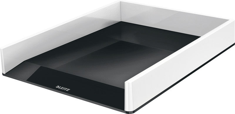 Leitz Briefkorb – Kunststoff, Schwarz, Weiss, Serie 53611095