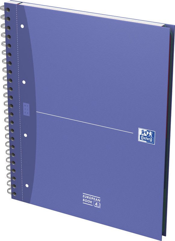 Elba Collegeblock, Karton, 120 Blatt, 4-fach gelocht, perforiert, 90 g/m² – sortiert, für SCRIBZEE App
