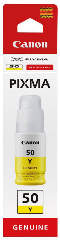 Canon Tintenpatrone GI-50Y, Gelb, 70 ml