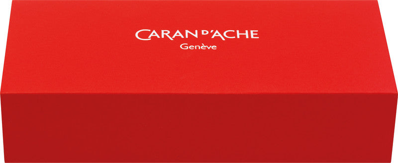 Caran d-Ache Caran d'Ache Geschenkbox – mit silberfarbiger Heissprägung – für Schreibgeräte – 185 × 42 × 80 mm