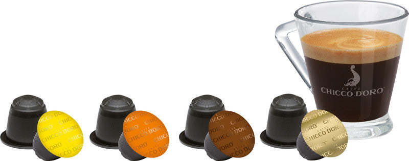 Chicco d'Oro Kaffeekapseln Tradition 100% Arabica – für Caffitaly & Nespresso – Intensität 4/7 – 10 Kapseln