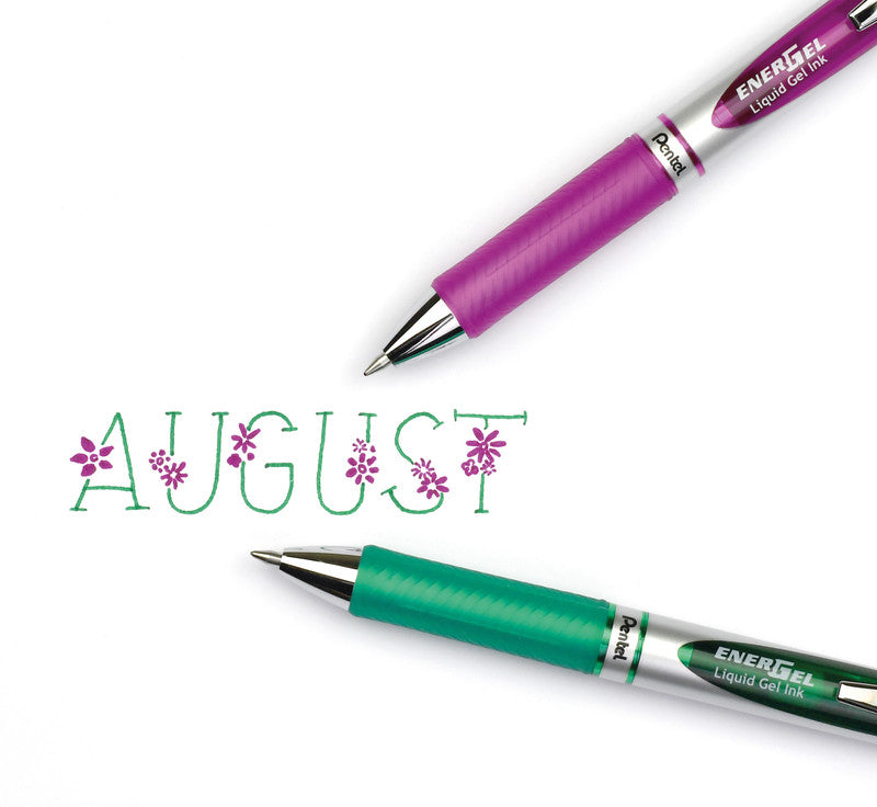 Pentel EnerGel X Gelschreiber – magenta, 0,7 mm, schnelltrocknend, Druck, nachfüllbar