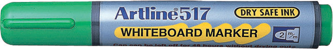 Artline Whiteboard-Marker 517 – Rundspitze 2 mm – Grün – Trocken abwischbar