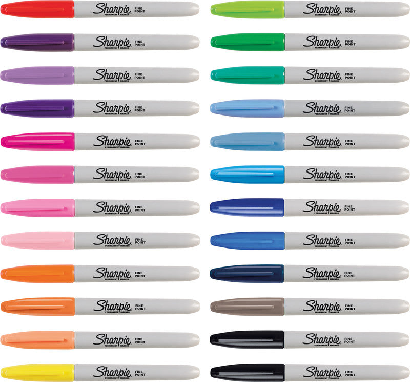 Sharpie Permanent Marker – sortiert, 30 Stück