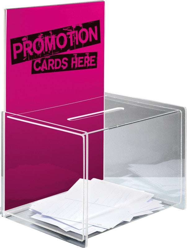 Sigel Aktionsbox, Schild A4 – Acryl, 22,5 × 31 × 17 cm