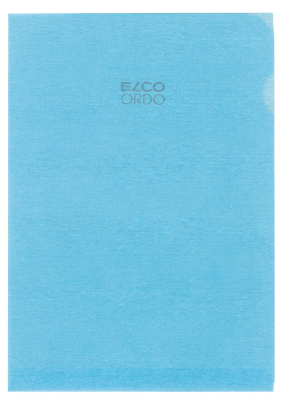 Elco Sichtmappe A4 – Blau, Papier, 10er-Pack