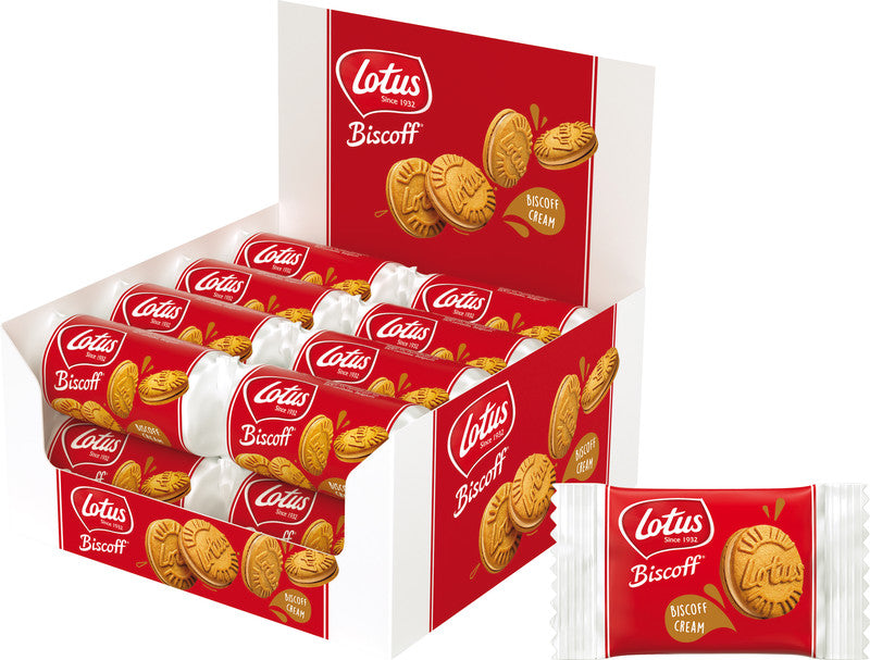 IBM Lotus Biscoff Sandwich-Creme Guetzli – Karamell – 120 × 11 g