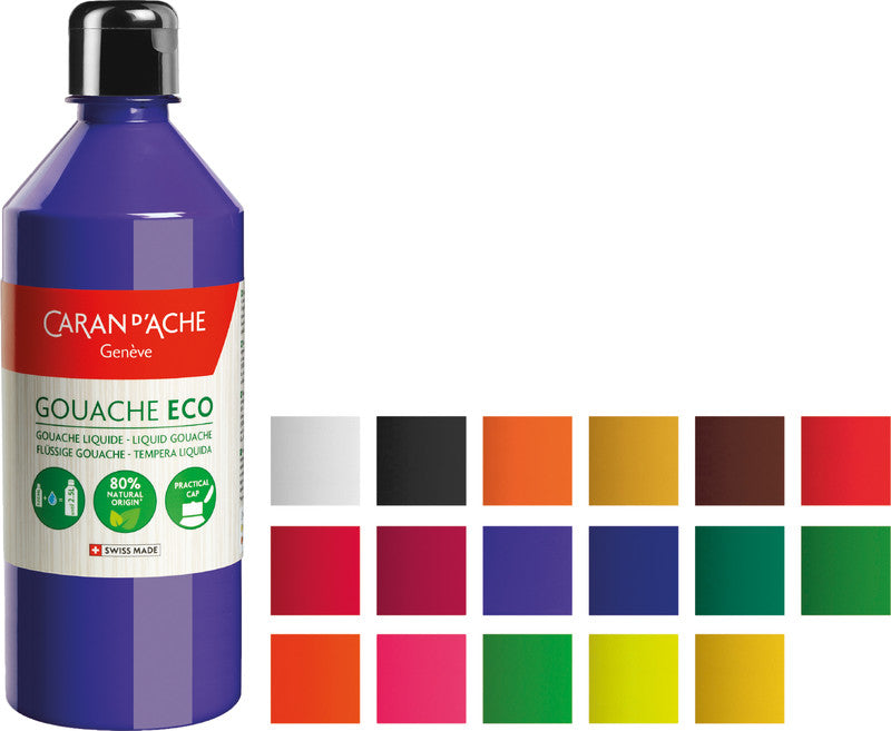 Caran d-Ache Caran d'Ache – Gouache – Brillantgrün, 500 ml, für Papier, Karton & Holz