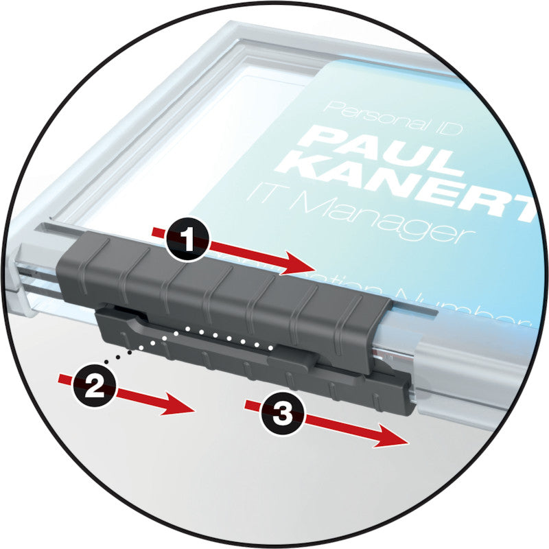 Durable Ausweishalter – 87 × 54 mm, Kunststoff, Transparent – 10 Stück