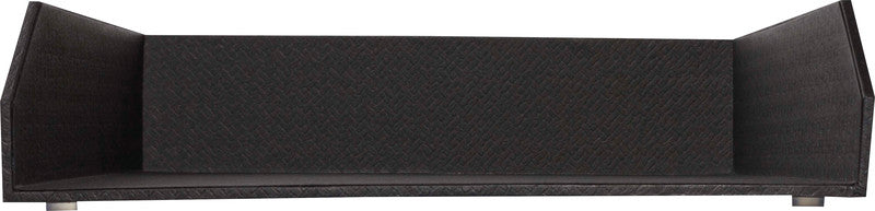 Exacompta Office by Me – Briefkorb-Set für A4+, Recycling-Karton, Schwarz, 2er-Set, 260 × 130 × 337 mm