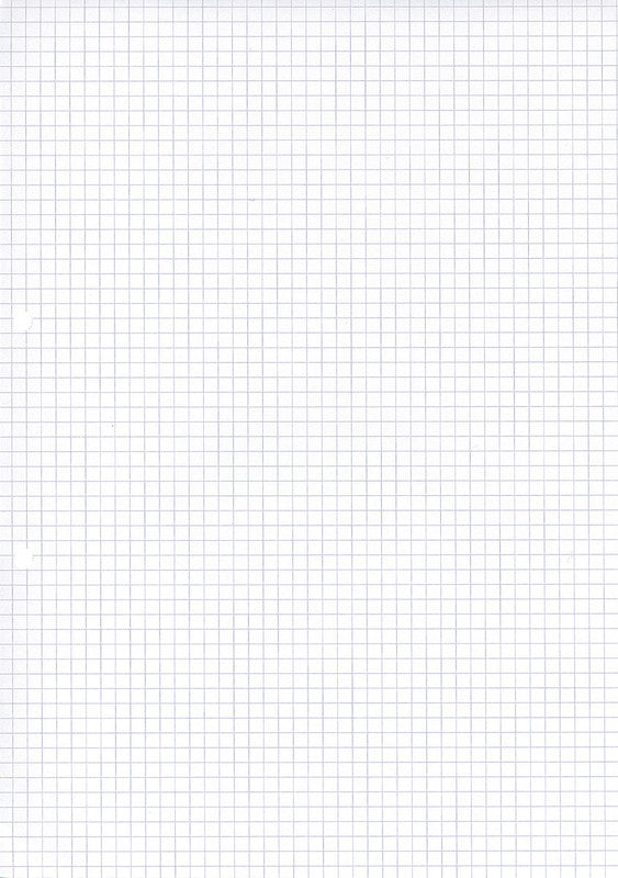 Ingold-biwa Notizbuch-Einlagen A4, kariert 4 mm, 2-fach gelocht, 90 g/m² – 500 Blatt