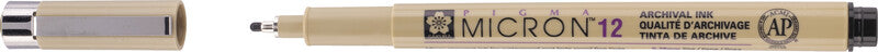 Sakura Pigma Micron Fineliner – schwarz – wasserfest