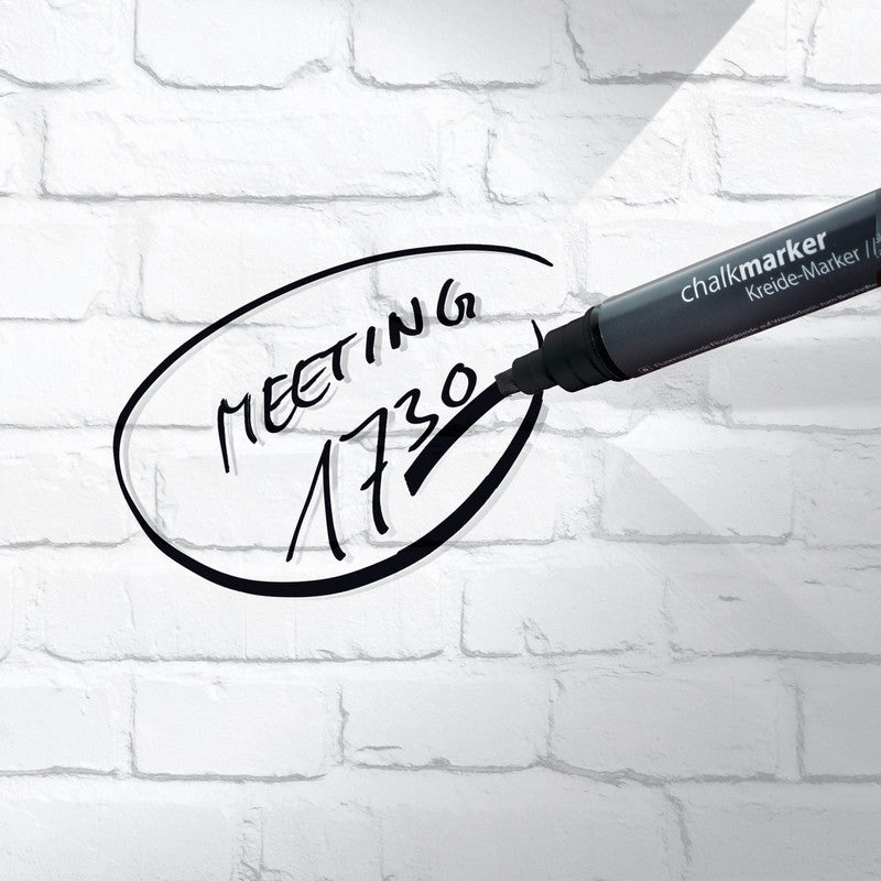 Sigel Whiteboard – 48 × 48 cm, Glas, magnetisch, Wandmontage