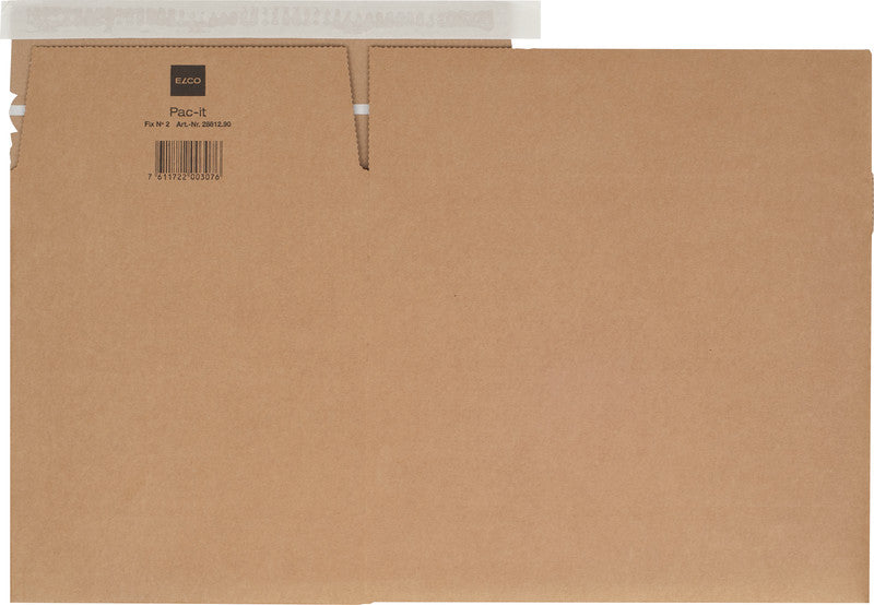 Elco Umzugsbox, Braun – 465 × 317 × 185–305 mm