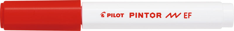 Pilot Pigment-Marker Pintor – Rundspitze 0,5-0,7 mm – Rot – deckend
