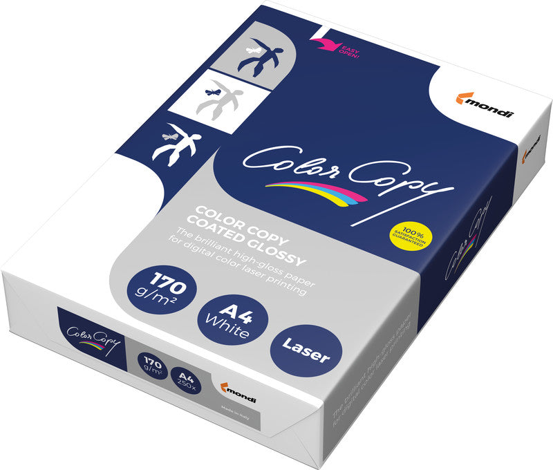 Mondi Kopierpapier – A4, 170 g/m², hochweiss – für Inkjet/Laser/Kopierer – FSC – 250 Blatt