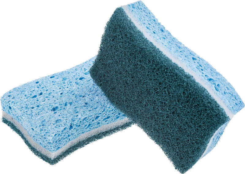 Scotch-Brite Schwamm – Naturfaser, 13,5 × 10 × 2,5 cm, 2 Stk.
