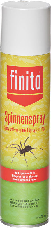 finito Spinnenspray – 400 ml – gelb, grün – für Spinnen