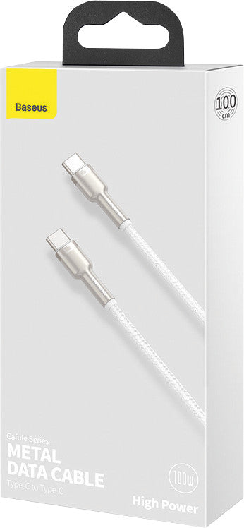Baseus USB-Kabel, USB-C zu USB-C, 1 m, USB 2.0, für Geräte mit USB-C-Buchse