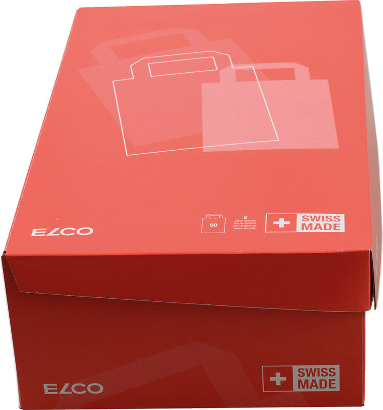 Elco Tragetasche, Braun – 450 × 490 × 150 mm – 50 Stk.