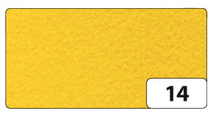 Folia Bastelfilz – Bananengelb – 200 × 300 mm, 10 Bogen, 1,5 mm