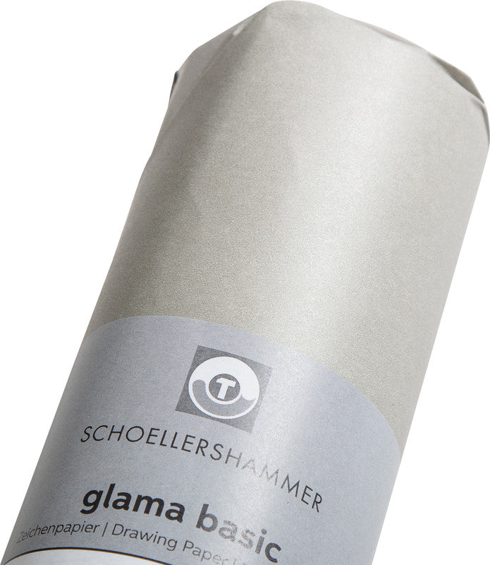 Schoellershammer Transparentpapier – 66 × 5000 cm, 60 g/m², weiss transparent, für Kopierer, Laserdrucker