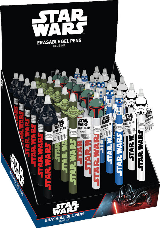 Star wars Radierbare Tinte – Tintenroller, Blau, radierbar, Druckmechanik, Kunststoff, sortiert, für Linkshänder