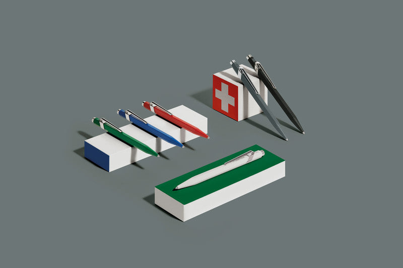 Caran d-Ache Caran d'Ache Kugelschreiber – Saphirblau, Aluminium