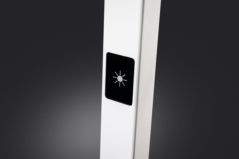 Hansa Stehleuchte – 4000 K neutralweiss, dimmbar, mit Bewegungs- & Tageslichtsensor, 3700 lm, weiss