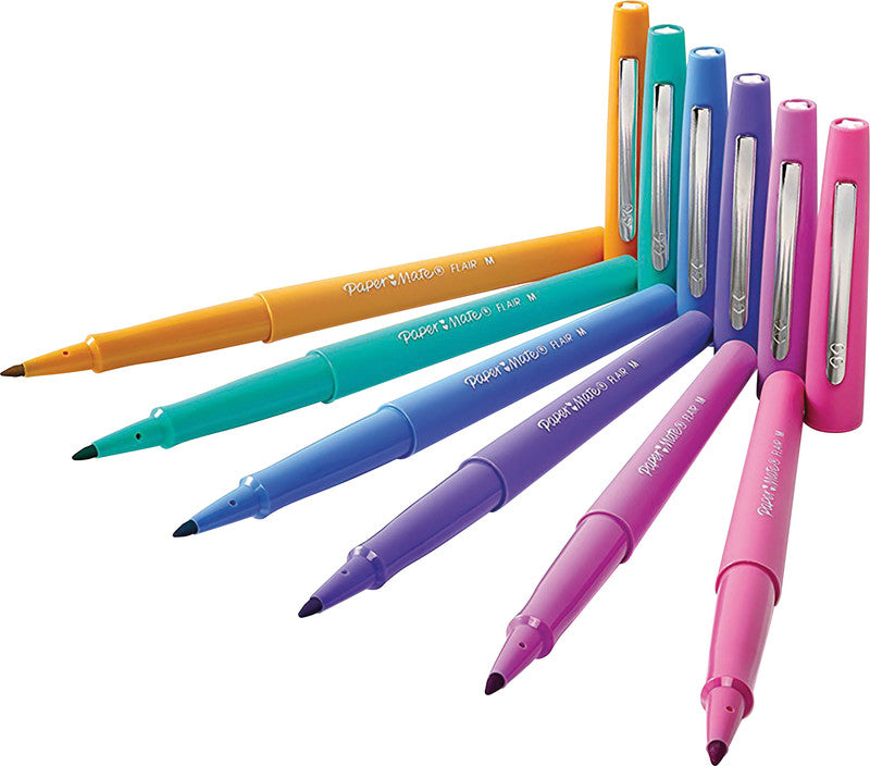 Papermate Filzstifte Candy Pop, Strichbreite 0,7 mm, 24 Farben