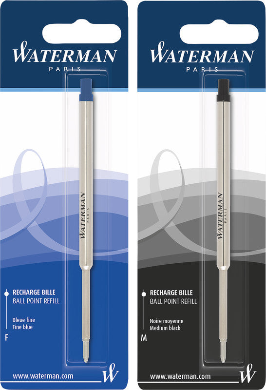 Waterman Maxima Standard Kugelschreiber-Mine für Parker – Blau, 1 mm, geruchsarm, 1 Stück