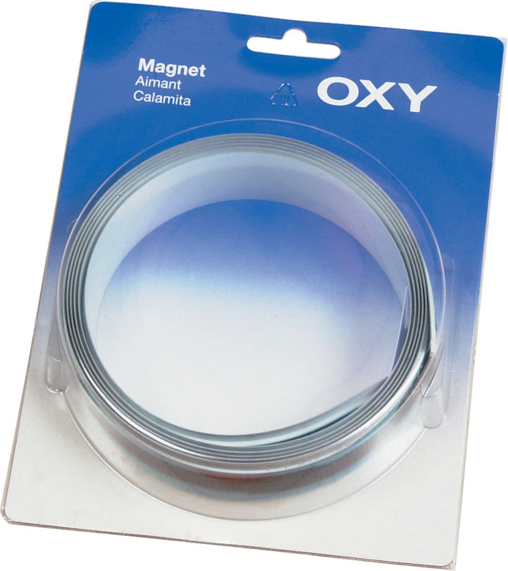 Oxy esthétique Oxy Magnetschiene – für Magnete – selbstklebend, weiss, Metall – 35 mm × 2'000 mm, 0,35 mm dick