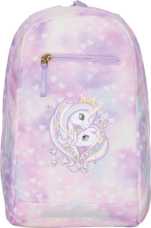 Beckmann Classic Schulrucksack-Set 1. Klasse – 6-teilig – Einhorn Prinzessin Violett