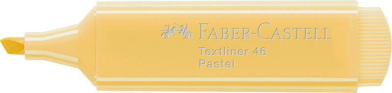 Faber-Castell 46 Pastell Textmarker Set 8 Farben – Keilspitze, 1–5 mm, nachfüllbar