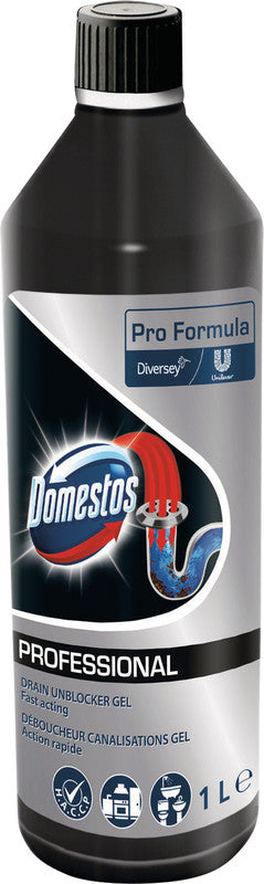 Domestos Pro Formula – Abflussreiniger Power Gel Professional – 1 l