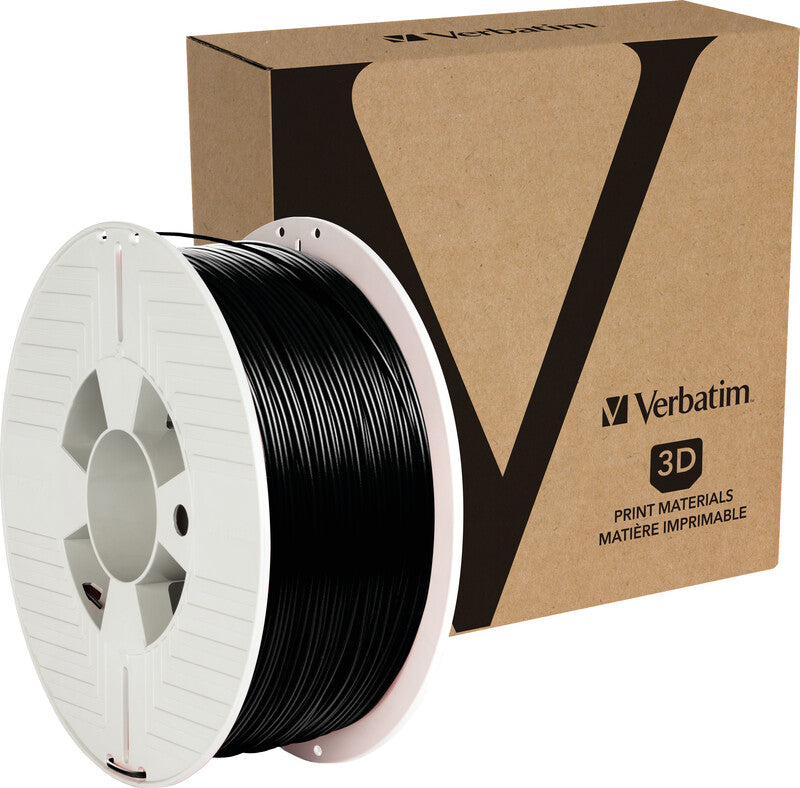 Verbatim Filament PETG – 1,75 mm, 1 kg – Schwarz – 1 Stück