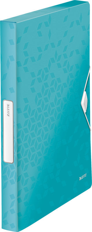Leitz Aktenordner WOW – Blau, Kunststoff