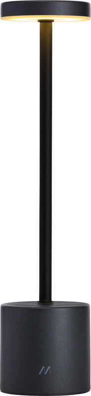 Muitomas Tischleuchte UPNDOWNLAMPBK – LED 5 W, 3000–6000 K, Akku 1200 mAh, USB-C, Touch-Bedienung – Schwarz