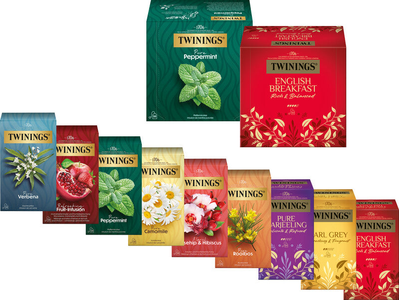 Twinings – Floral Hagebutte & Hibiskus – Teebeutel, Früchtetee – 20 Beutel