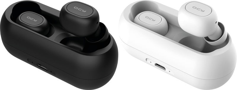 QCY T1C – True Wireless In-Ear Headset – Bluetooth 5.0 – Weiss – bis 4 h